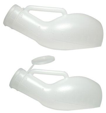 Urinol Masculino com Tampa - Ajudas Técnicas - Banho