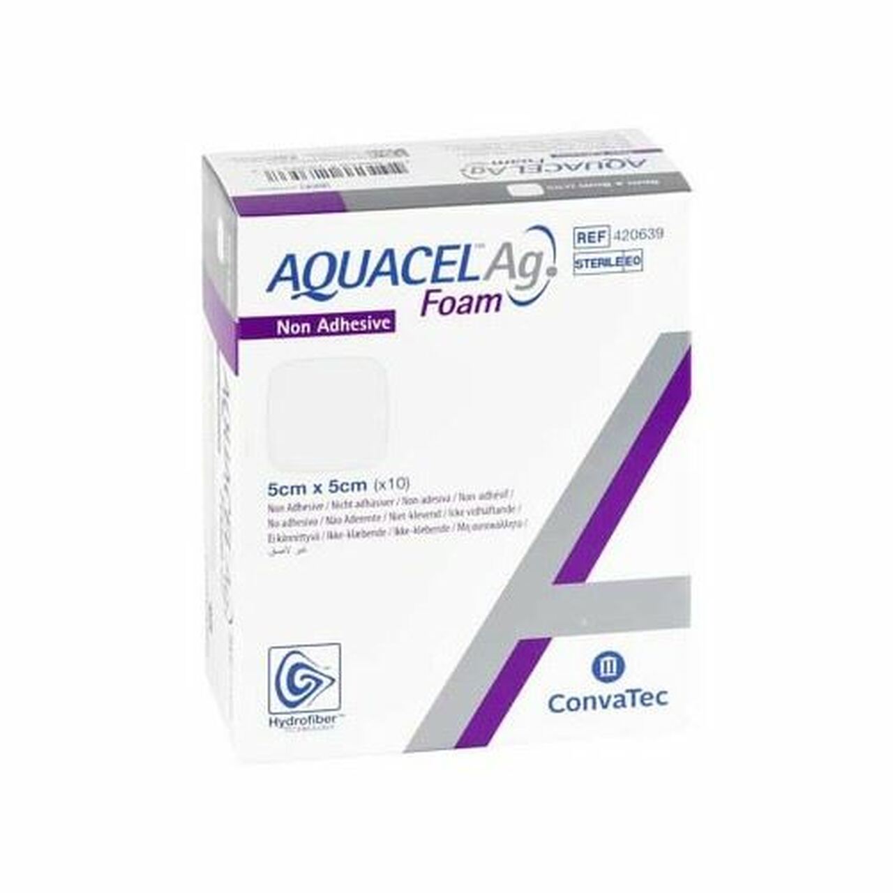 Aquacel Foam AG Non Adhesive 10x10 - Consumiveis - Material de Penso & Cicatrização